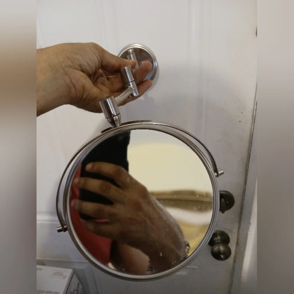 💄🛍 Wall Makeup Mirror, Rust Proof Wall Swivel Mirror,High Definition for Home.